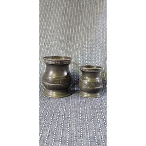 Two Gaskell & Chambers Birmingham Pewter Tankard